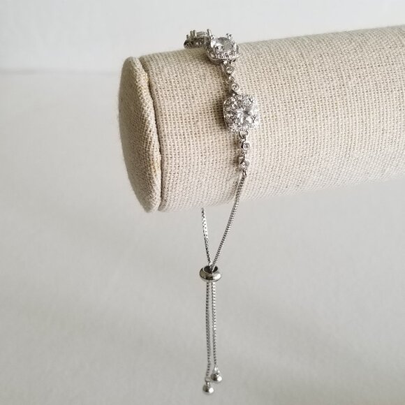 Cubic Zirconia Tennis Bracelet - NEW - Picture 5 of 7